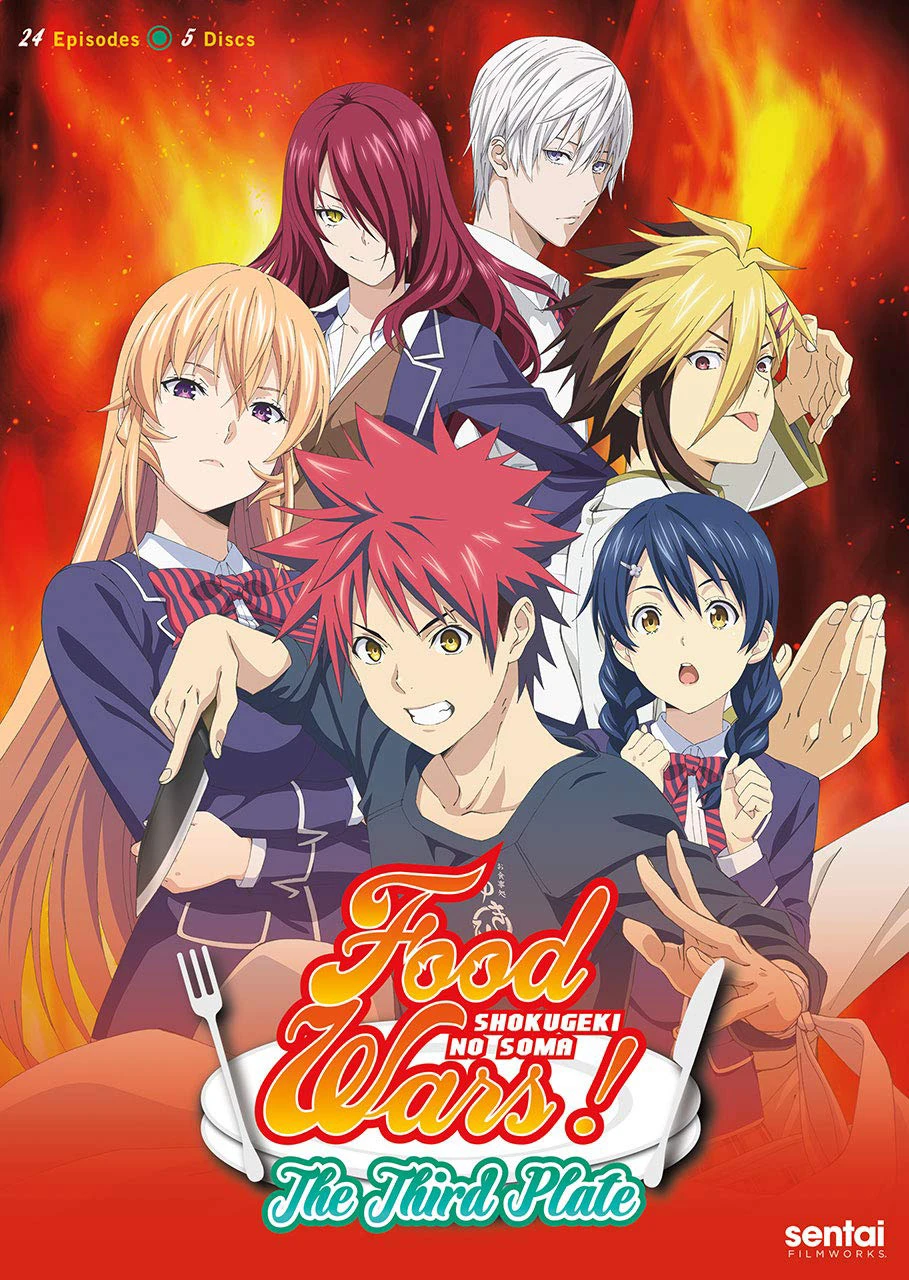 Vua đầu bếp Soma (Phần 3) | Food Wars!: Shokugeki no Soma (The Third Plate) (2017)